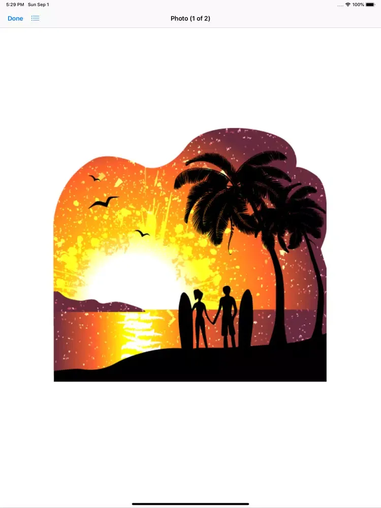 Surfer Emoji Stickers iPad 应用截图