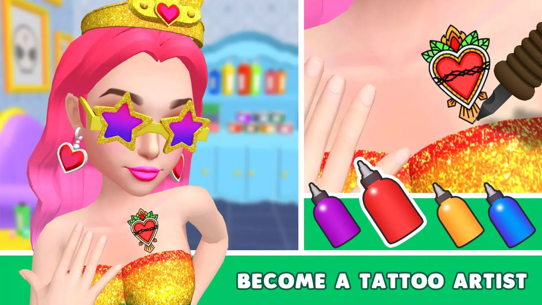 The Ink Shop - Tattoo Art ASMR Screenshots