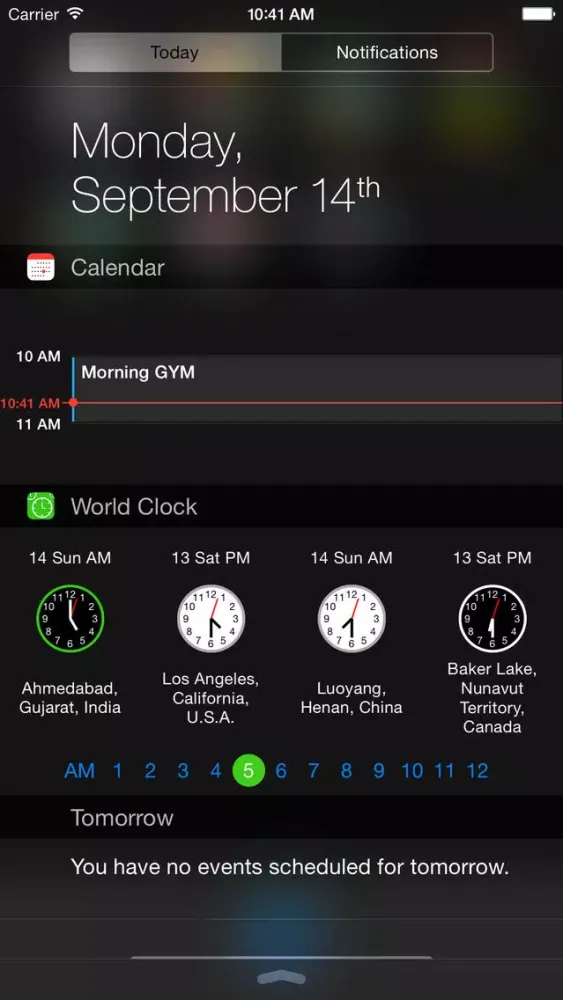 World Clock - Easy Time Zone Converter Widget应用截图