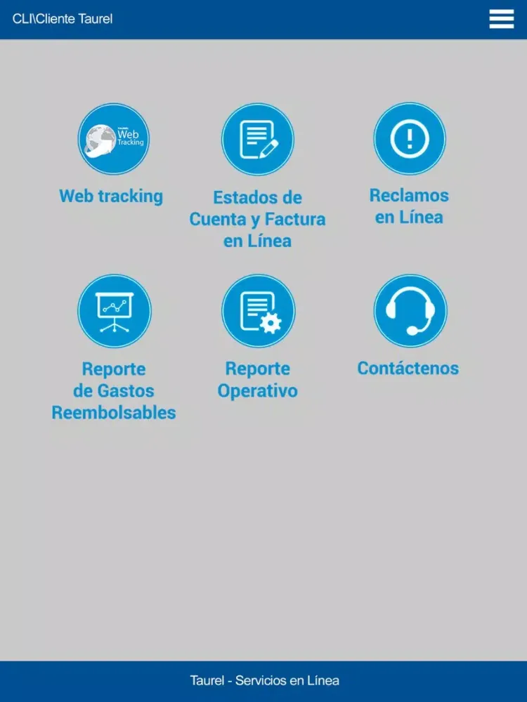 Capturas de tela do Taurel Servicios en Linea iPad 