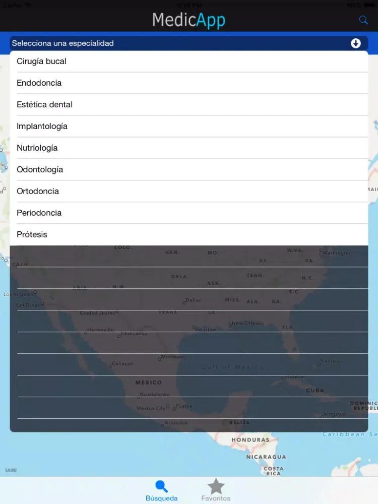 Скриншоты MedicApp iPad 