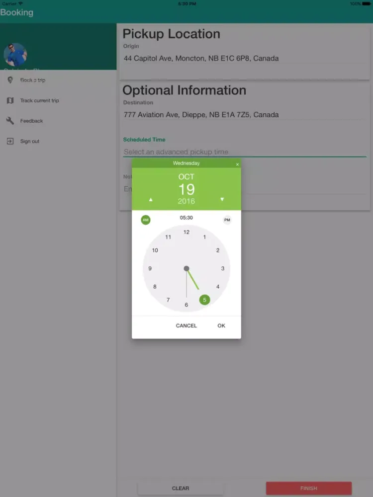 Aircab iPad 應用截圖