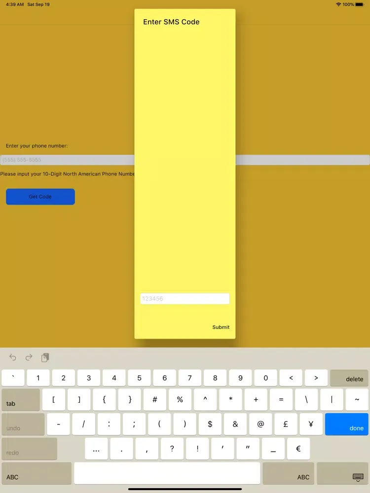Tangkapan layar Checker Cab iPad 