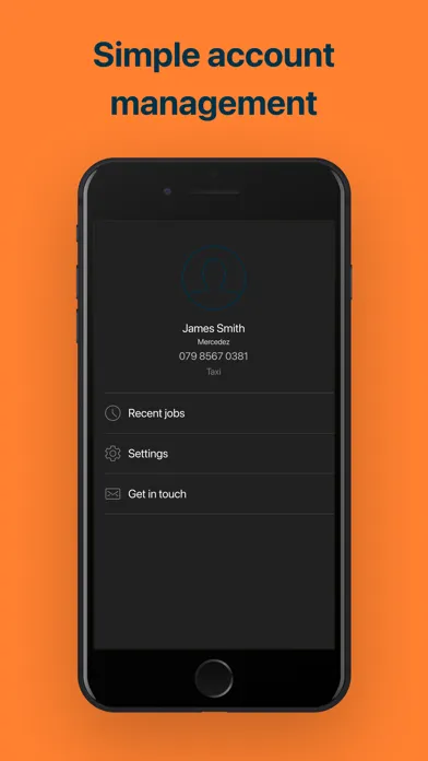 Zrzuty ekranu Taxi-Now Driver App
