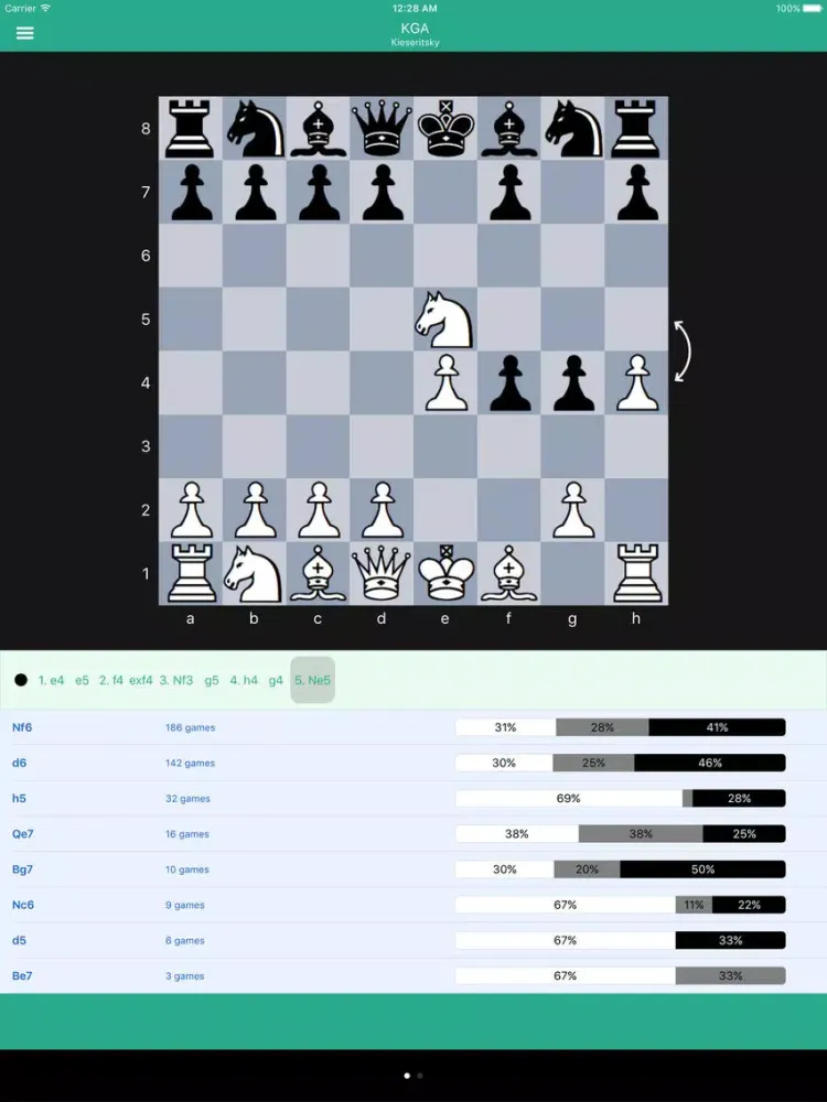 Captures d'écran de Chess Openings Explorer iPad 