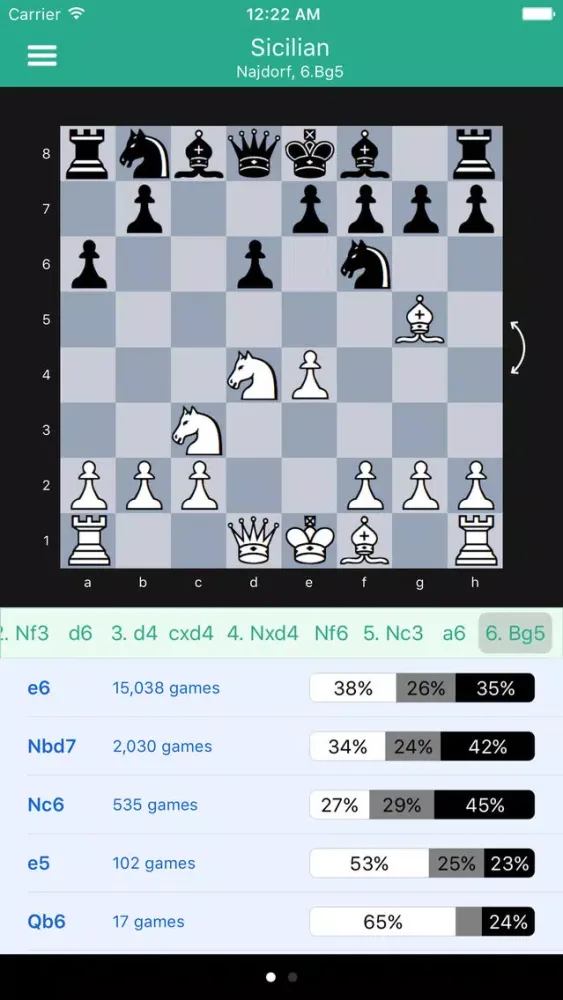 Скриншоты Chess Openings Pro