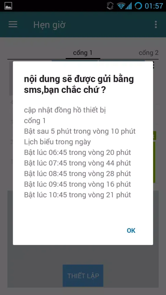 Captures d'écran de Bật máy bơm