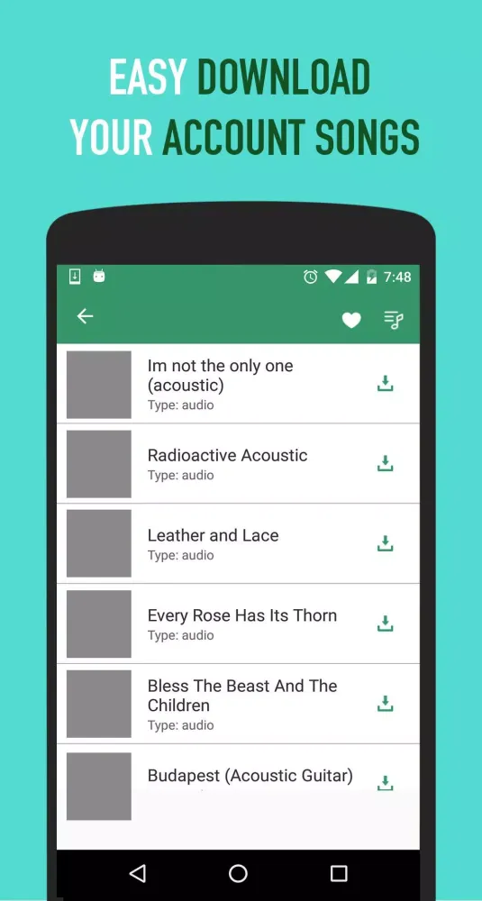 ภาพหน้าจอของ Sing Downloader