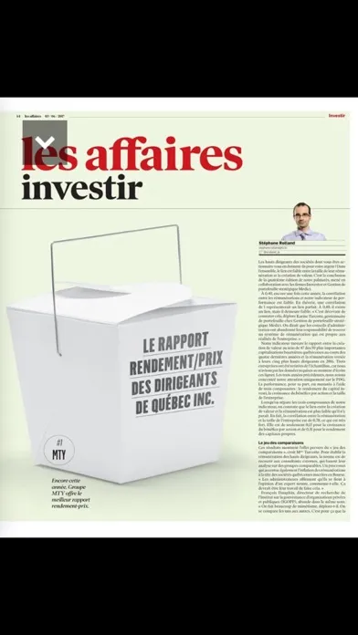 Screenshot di Les Affaires