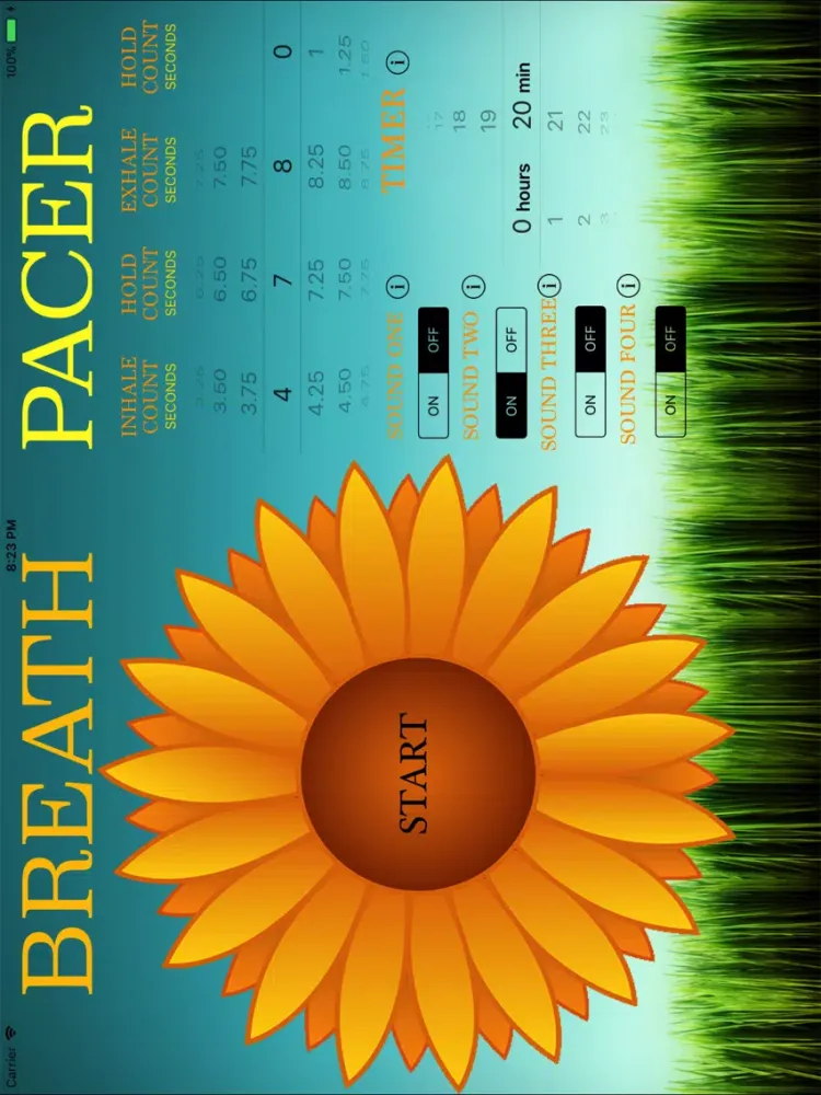 Скриншоты Breath Pacer iPad 
