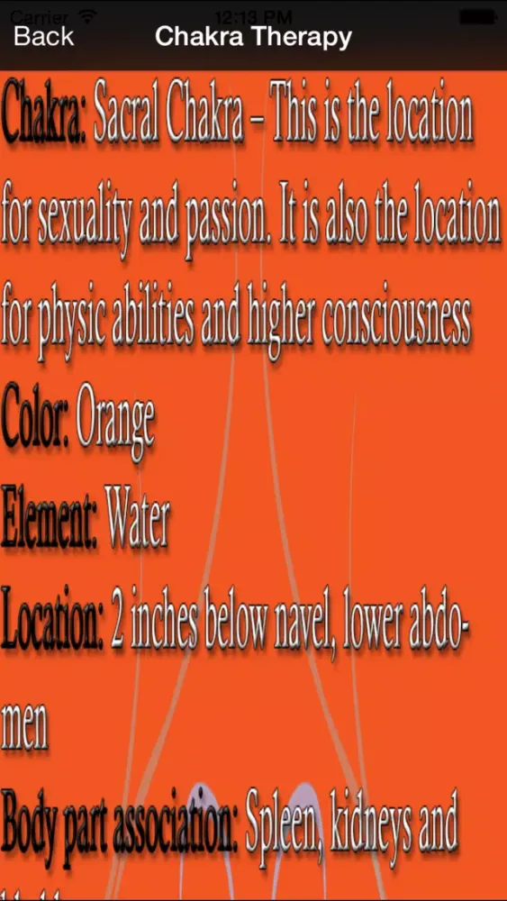 Скриншоты Chakra Therapy