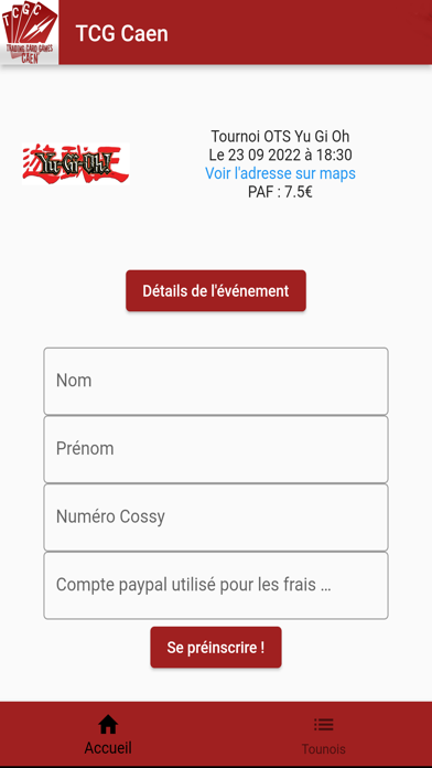 TCG Caen 스크린샷