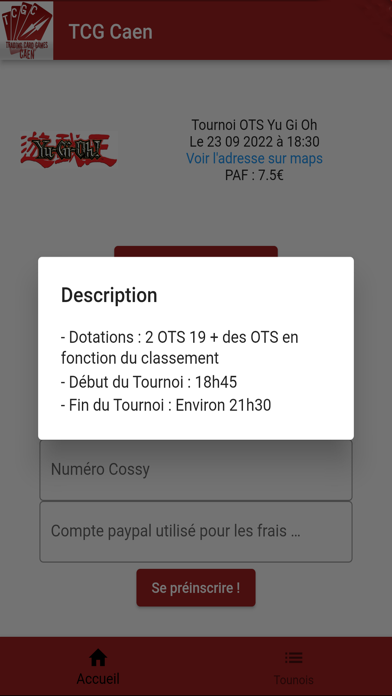 TCG Caen 스크린샷