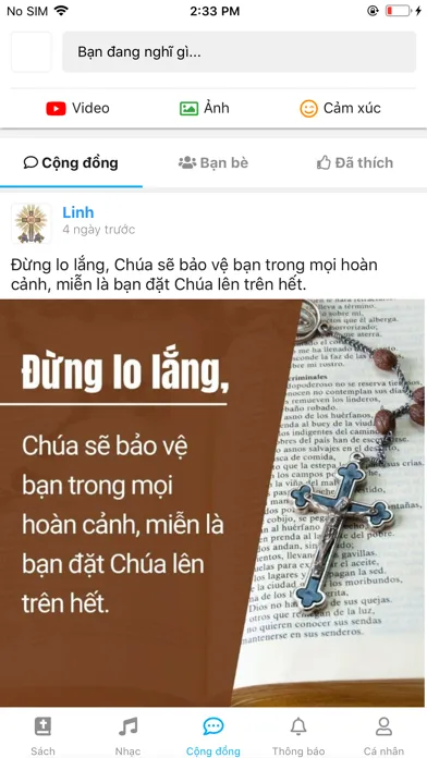 ภาพหน้าจอของ JHS Lời Chúa Hôm Nay