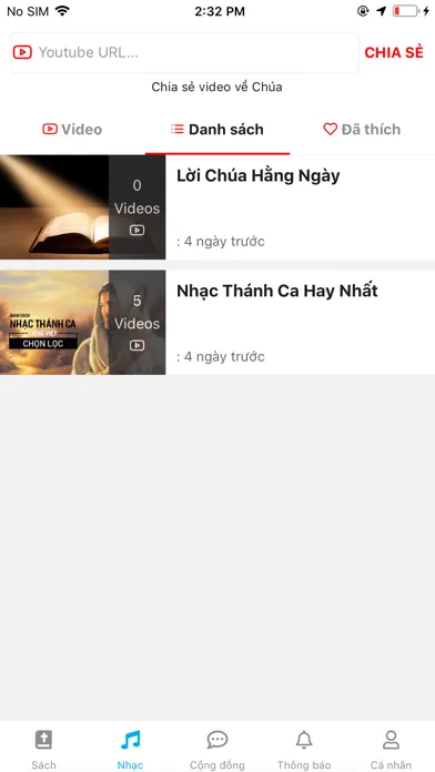 ภาพหน้าจอของ JHS Lời Chúa Hôm Nay