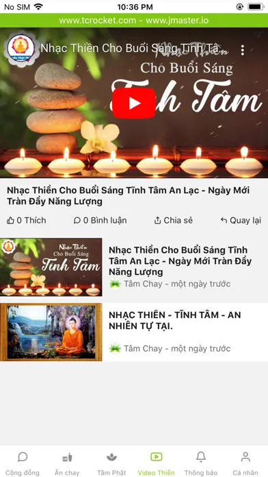 Tâm Chay - Cộng đồng Chay स्क्रीनशॉट