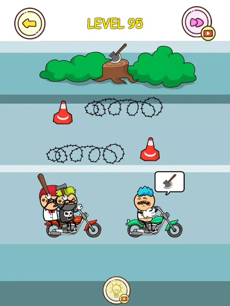 Troll Robber 2: puzzle game iPad 应用截图