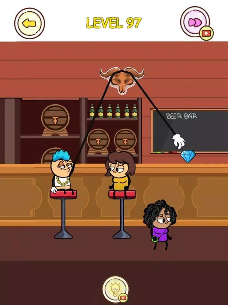 Troll Robber 2: puzzle game iPad 应用截图