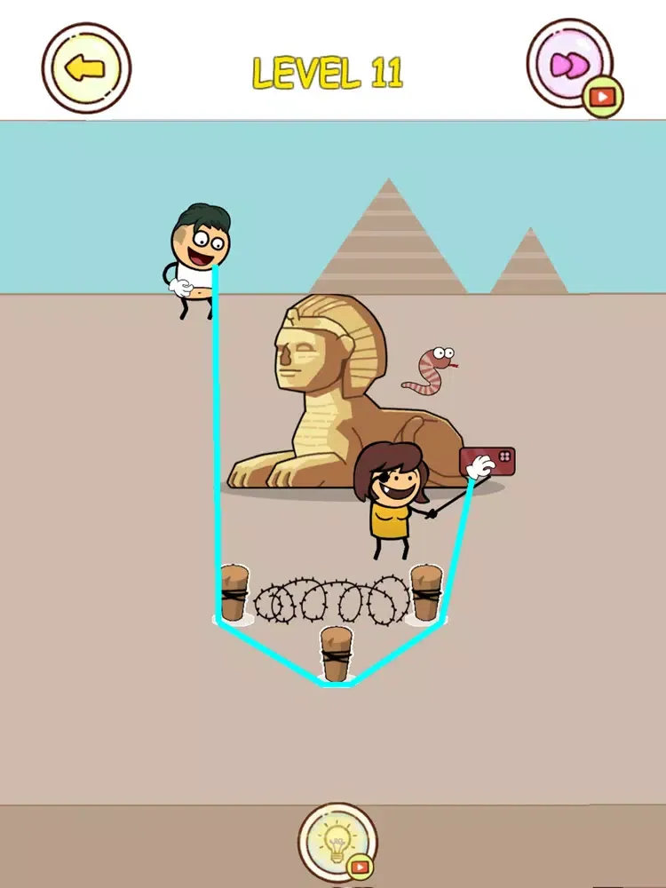 Troll Robber 2: puzzle game iPad 应用截图