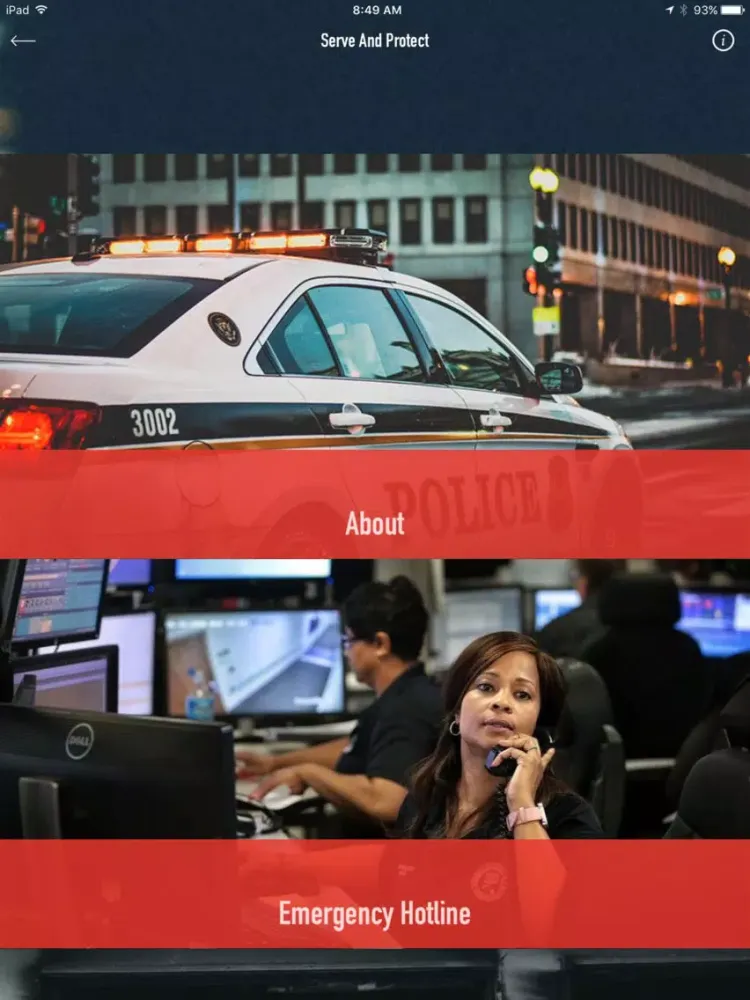 Serve And Protect iPad  Screenshots