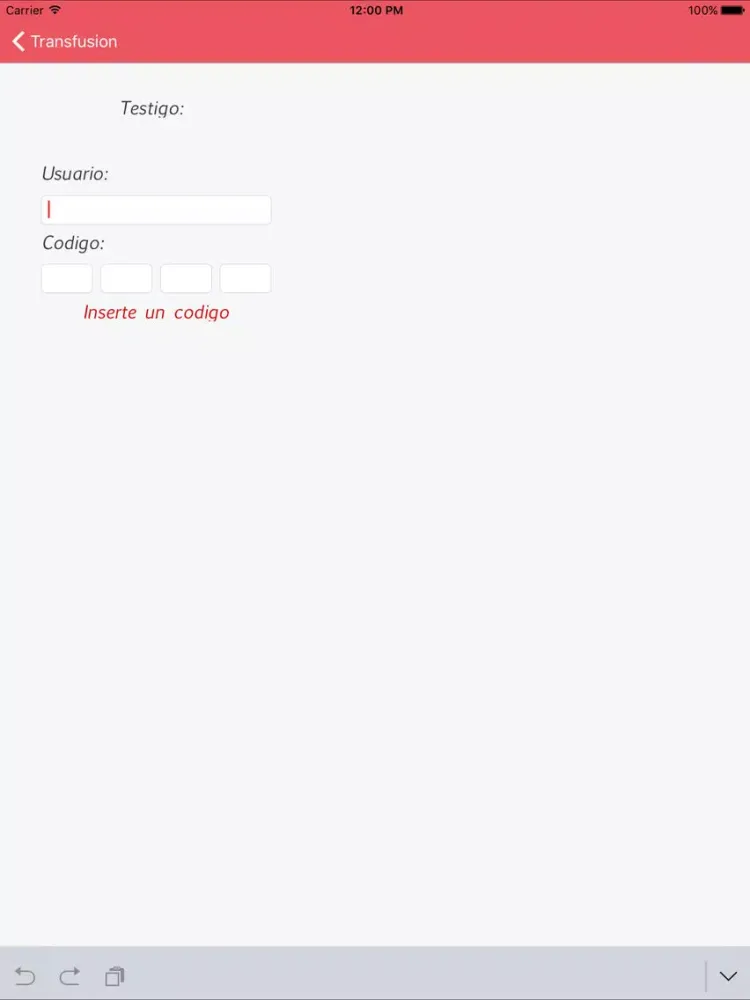 Hemo Vigilancia iPad  Screenshots