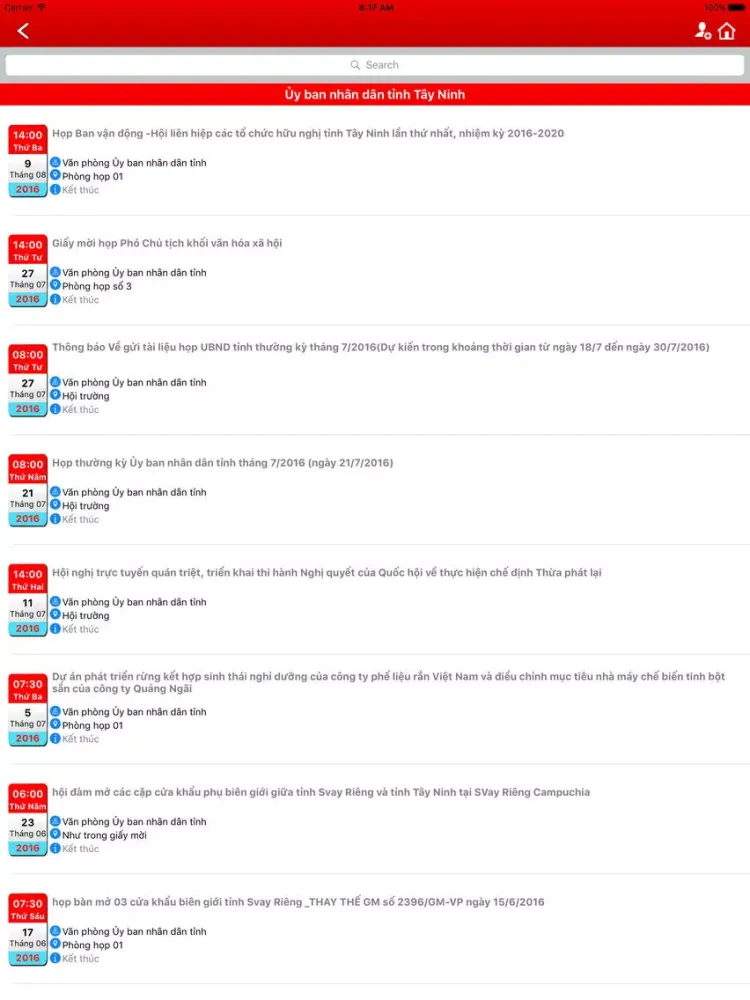 Họp Không Giấy iPad  Screenshots