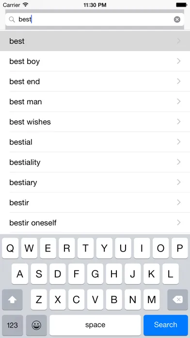 English Telugu best dictionary translation应用截图
