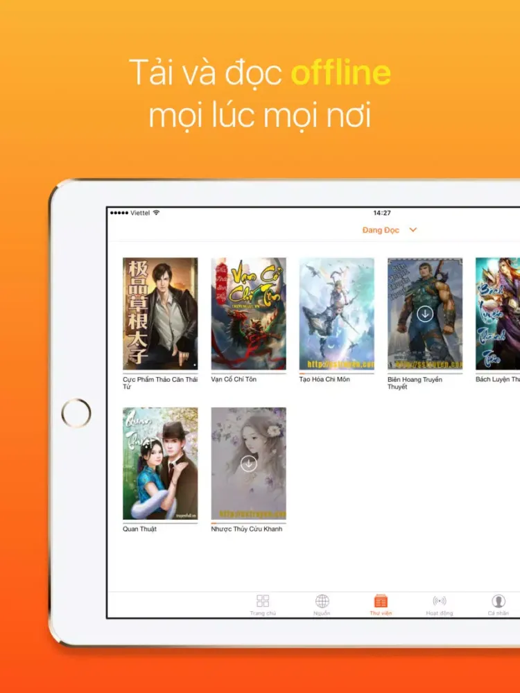 Captures d'écran de Tea Book - Đọc Sách Online iPad 