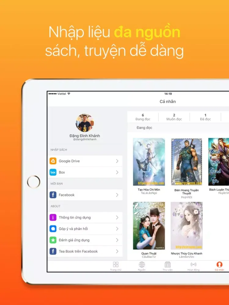 Captures d'écran de Tea Book - Đọc Sách Online iPad 