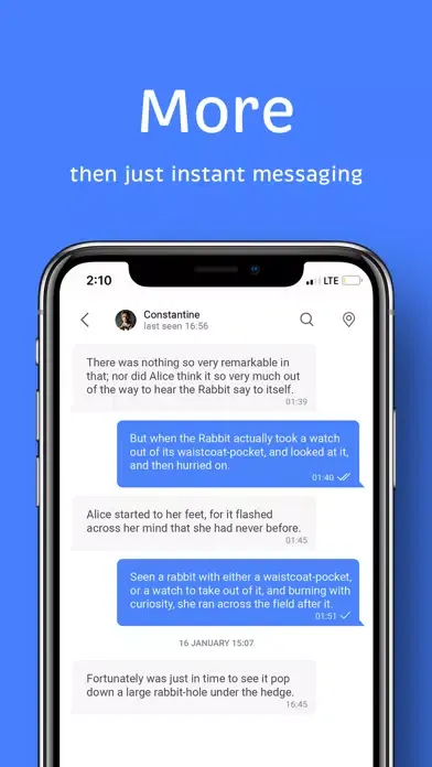 Universe-Messenger Screenshots