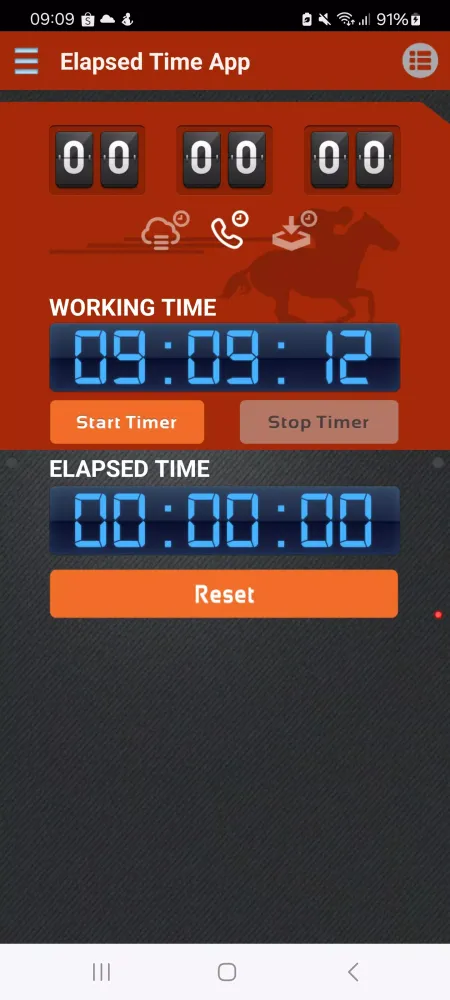 Elapsed Time Screenshots