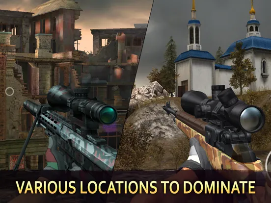 Sniper Arena: PvP Army Shooter iPad  سکرین شاٹس