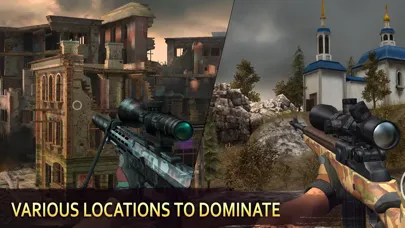 Sniper Arena: PvP Army Shooter سکرین شاٹس