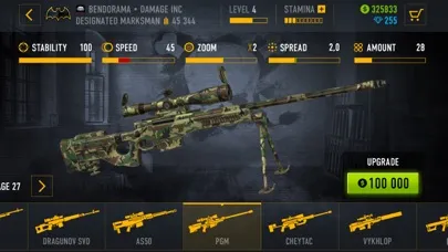 Sniper Arena: PvP Army Shooter سکرین شاٹس