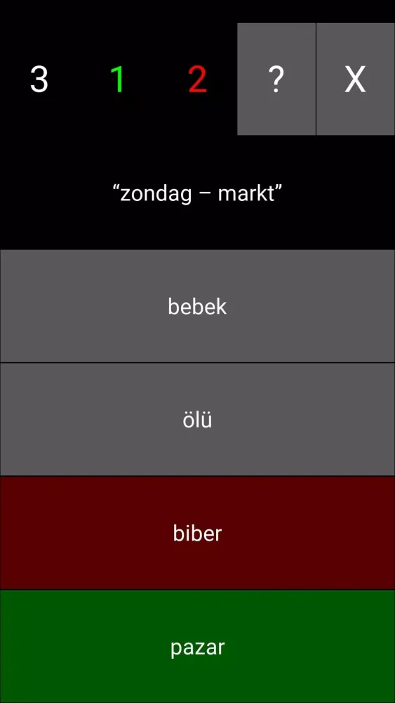 Screenshot di Turkse Quiz