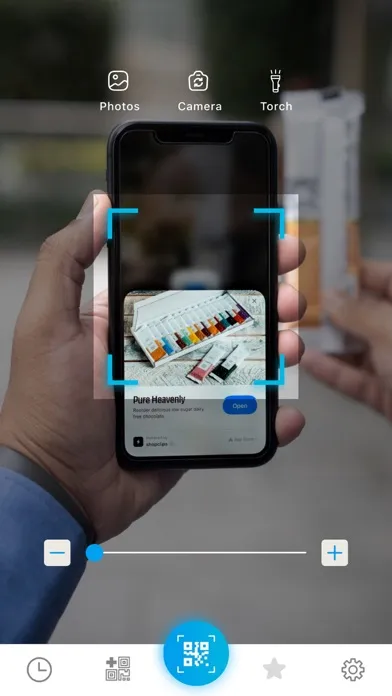 Capturas de pantalla de QR code reader & qr scanner *