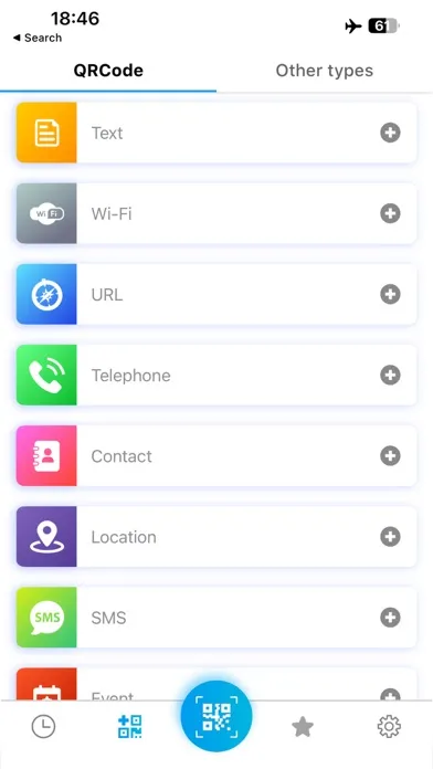 Capturas de pantalla de QR code reader & qr scanner *