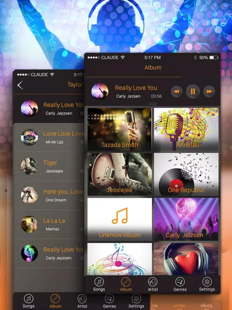 صور Music player - mp3 player - listen to music iPad 
