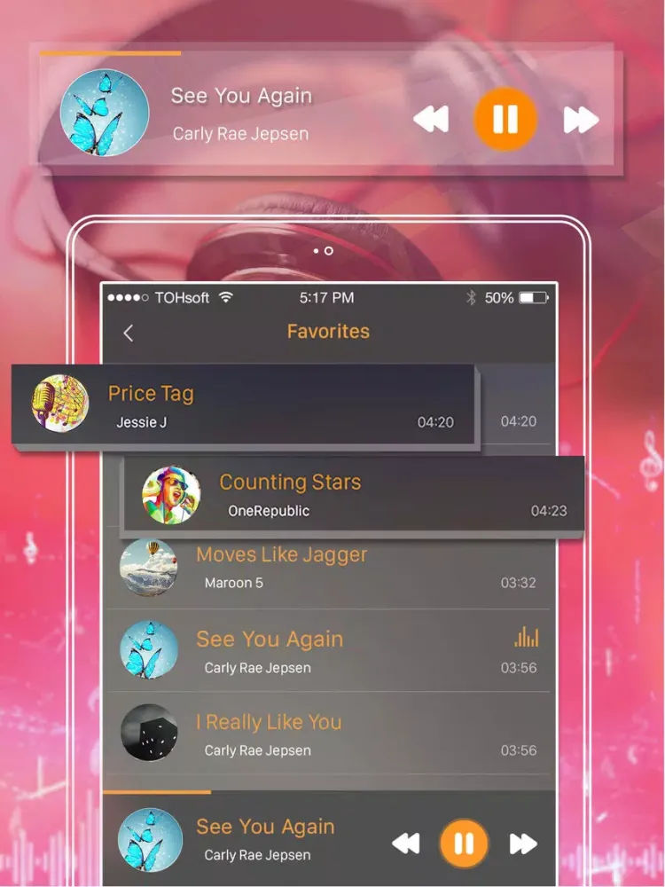 صور Music player - mp3 player - listen to music iPad 