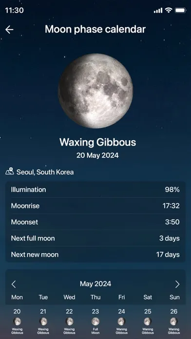 Captures d'écran de Weather forecast & NOAA Radar
