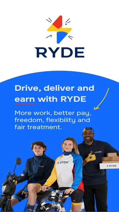 تصاویر Ryde App