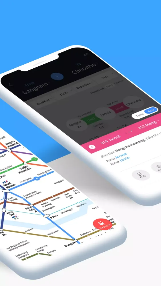 Zrzuty ekranu Smarter Subway – Korean subway