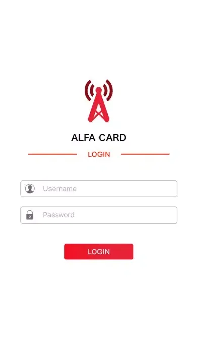 Alfa Card 스크린샷