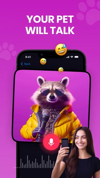 Talking Pet AI: Cat & Dog Talk Screenshots