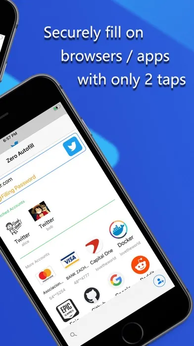تصاویر Zero Password Manager