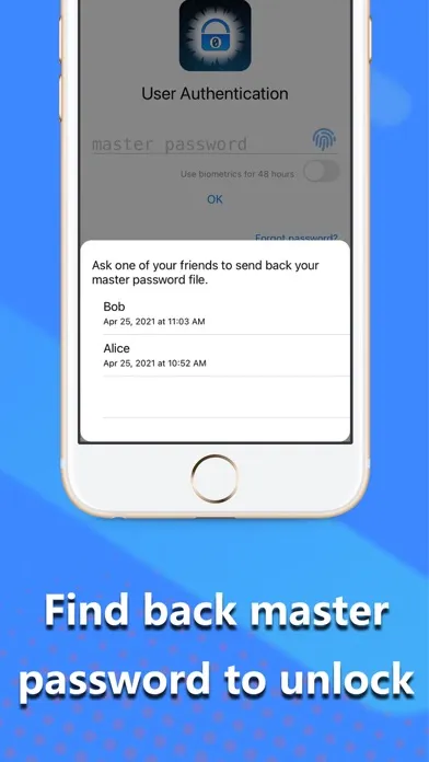 تصاویر Zero Password Manager