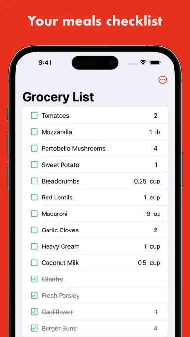Tomaito - Recipe Generator スクリーンショット