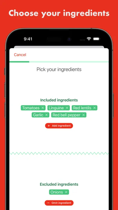 Tomaito - Recipe Generator スクリーンショット