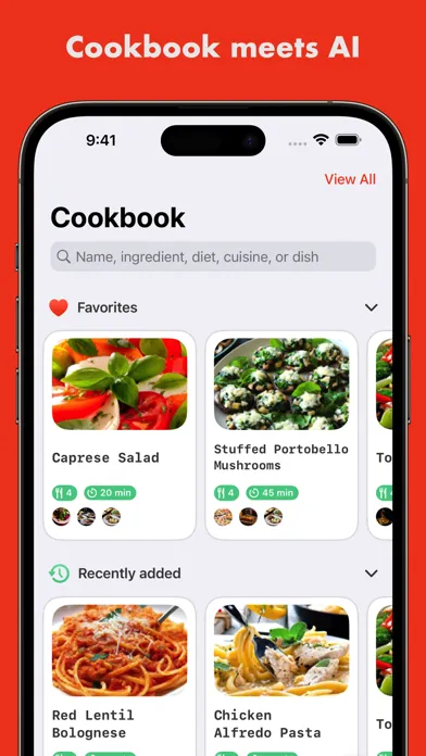 Tomaito - Recipe Generator スクリーンショット