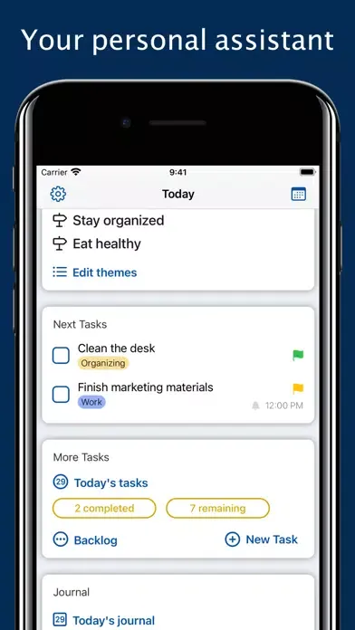 Daily Me: Themes, Tasks, Diary应用截图